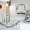 Artificial Lemon Greenery Garland Faux Spring Summer Eucalyptus Garland with Lemons Fake Fruit Vine Garland Wreath for Front Door Wall Table Kitchen Home Wedding Decor